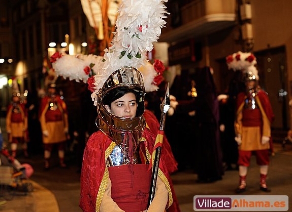 Procesion de las Siete Palabras. Alhama de Murcia. 2013 - 16